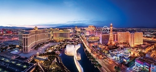 Panorama sur Las Vegas
